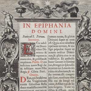 In the Ephiphany of the Lord (In epiphania domini)